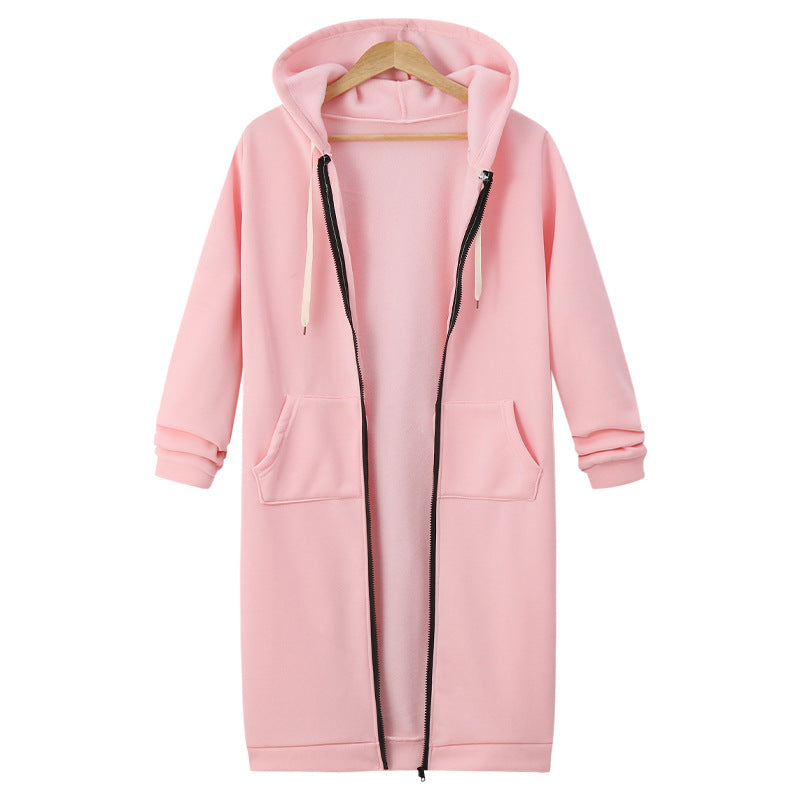 ✨Uitverkoop 50% Korting✨Casual fleece hoodies met ritssluiting voor dames🧥🍁