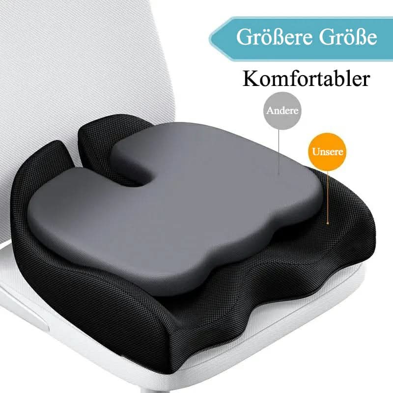 🎁LAATSTE DAG 50% KORTING🔥Ergonomisch traagschuim zitkussen