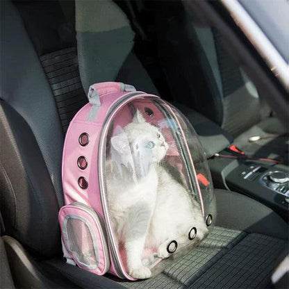 Sac à Dos de Transport Astronaute avec Visière pour Animaux