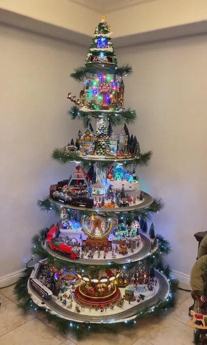 Albero di Natale a forma di Ferris