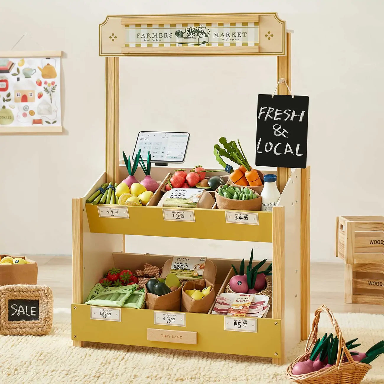 Set da Gioco "Mini Market" per Bambini Tiny Land®