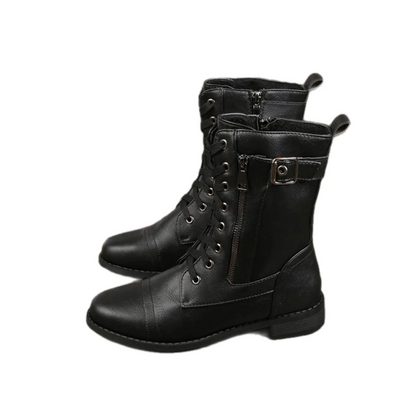 🔥 Mega Deal! 50% KORTING – Orthopedische Dameslaarzen 👢 Ronde Neus & Side-Zip, Ultiem Comfort!