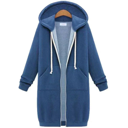 ✨Uitverkoop 50% Korting✨Casual fleece hoodies met ritssluiting voor dames🧥🍁