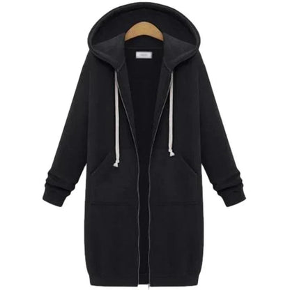 ✨Uitverkoop 50% Korting✨Casual fleece hoodies met ritssluiting voor dames🧥🍁