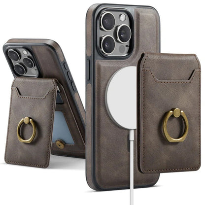 Magnetic Detachable Wallet Case with Card Holder