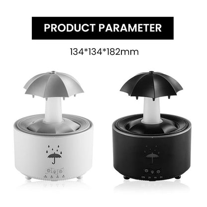🌧️ De #1 Virale Regenval Diffuser 💦 Verlicht, Ontspan & Adem Diep 🌈