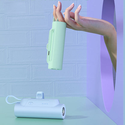 🔋 Altijd Opgeladen! Multifunctionele Draagbare Oplader met Kabel 🎉