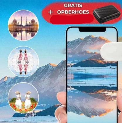 Spiegelfoto-lens – Leg direct adembenemende reflecties vast🎁