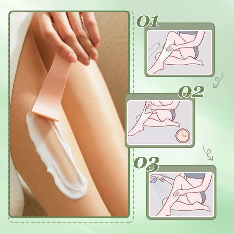 💖Uitverkoop 50% Korting💖3-delige ontharingscrèmeset voor het hele lichaam