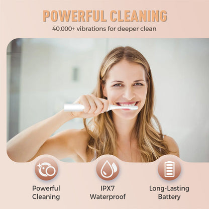 Rechargeable Sonic Electric Toothbrush For Adults