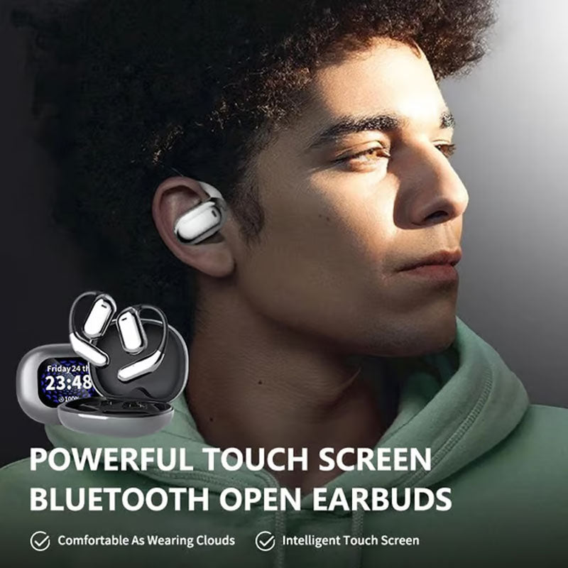 ✨ Ultieme Bluetooth 5.4 Open-Ear Oordopjes – Krachtig Geluid & IPX5 Waterdicht!