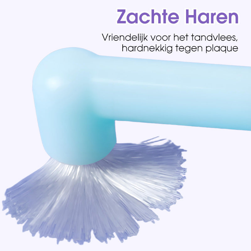 Zachte Eind Tuft Tandenborstel voor Moeilijk Bereikbare Gebieden