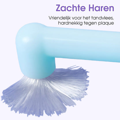 Zachte Eind Tuft Tandenborstel voor Moeilijk Bereikbare Gebieden