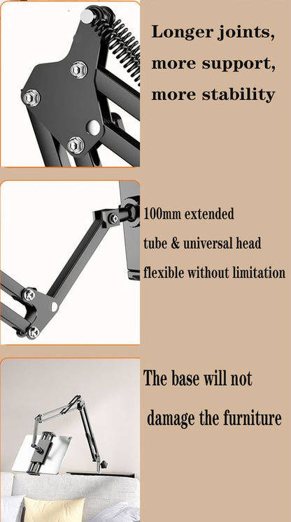 📱🛏️ Verborgen Intrekbare Houder voor Telefoon & Tablet – Perfect voor in Bed 3.