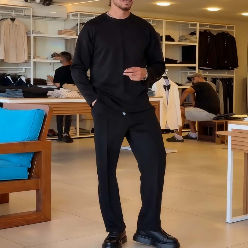 💨Herfst Edition! Heren Stretch Tweedelig Set – Comfortabel & Modieus 💥
