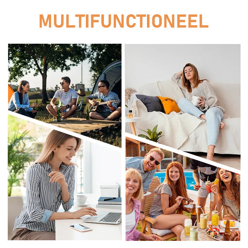 🔊 Nieuw! Magnetische Mini Speaker 💥 360° Sound & LED Light Show 🎶