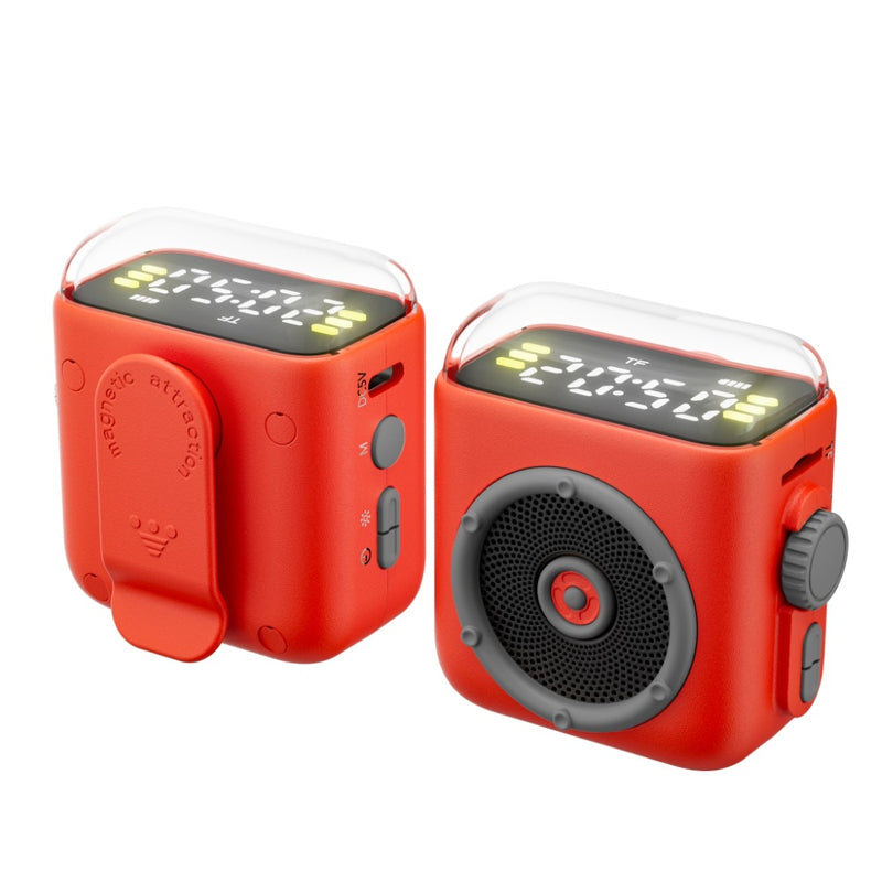 🔊 Nieuw! Magnetische Mini Speaker 💥 360° Sound & LED Light Show 🎶