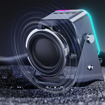 ⚡️ 5-in-1 Smart Bluetooth Speaker – Opladen, Luisteren & Kijken in Stijl!